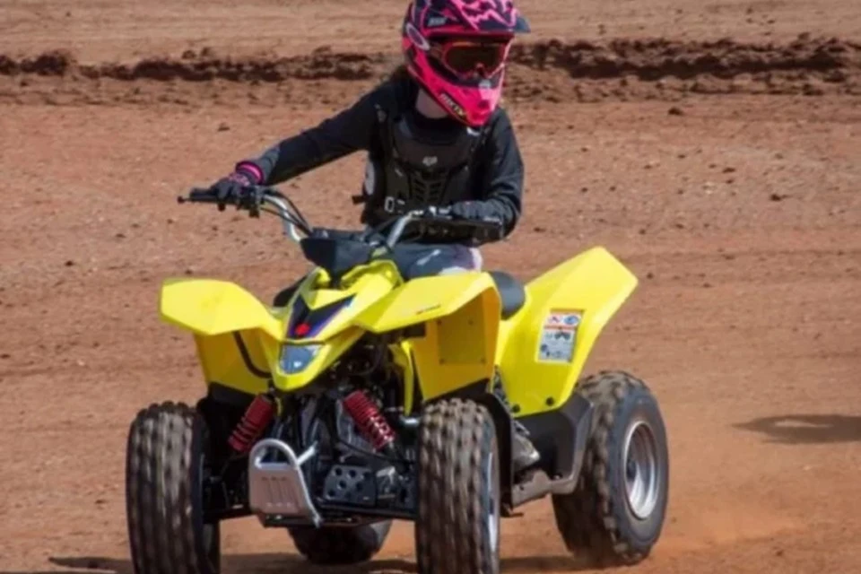 Riding Kids Quad Biking