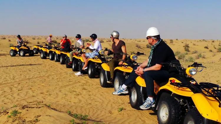 Open Desert Single Quad Bike