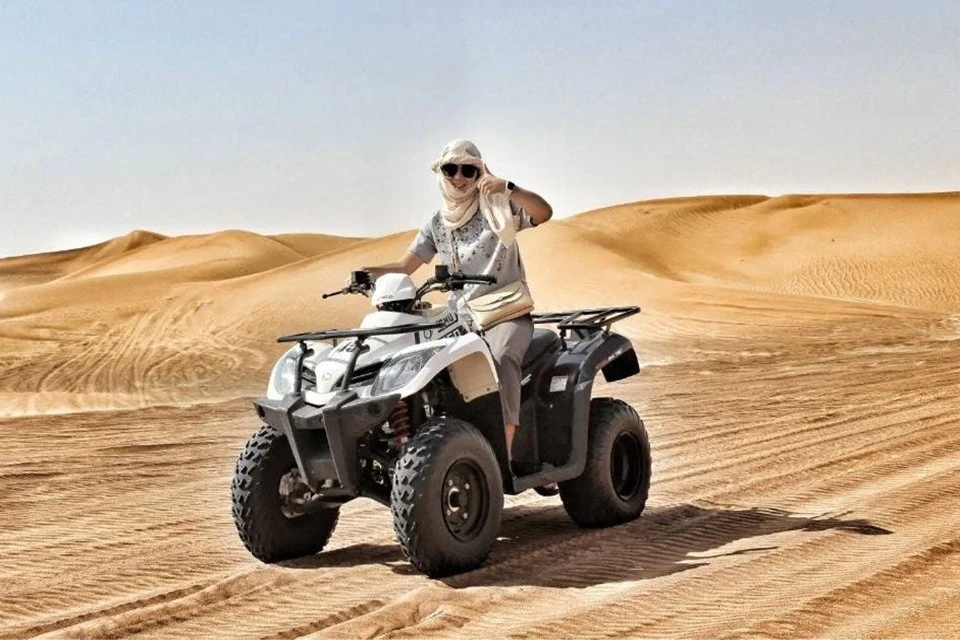 Open Desert Quad Bike Dubai